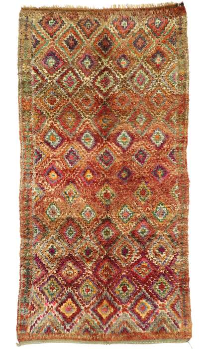 6 x 12 Vintage Taznakht Moroccan Rug 21014