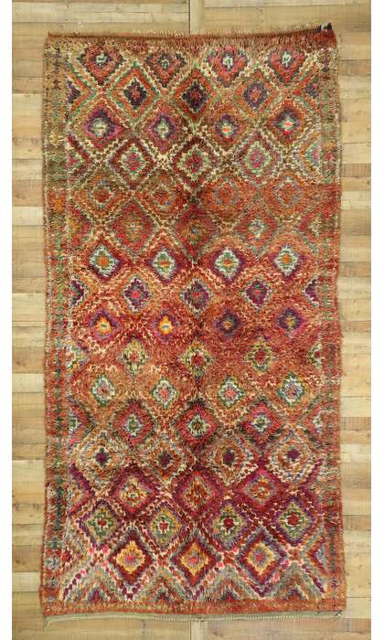 6 x 12 Vintage Taznakht Moroccan Rug 21014