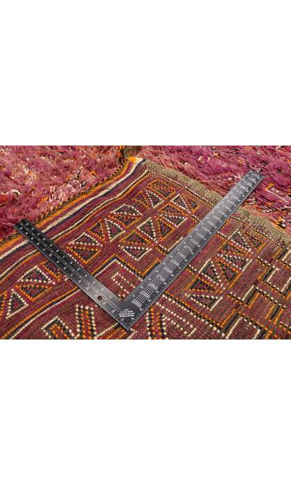 6 x 10 Vintage Berry Beni MGuild Moroccan Rug 21032