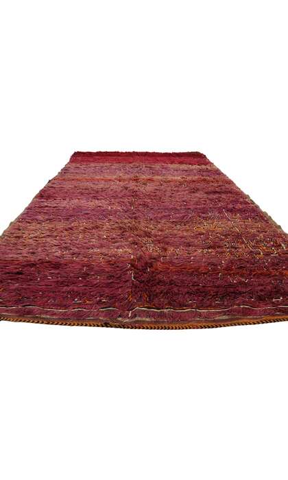 6 x 10 Vintage Berry Beni MGuild Moroccan Rug 21032