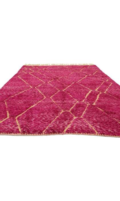 7 x 10 Pink Magenta Moroccan Rug 21046