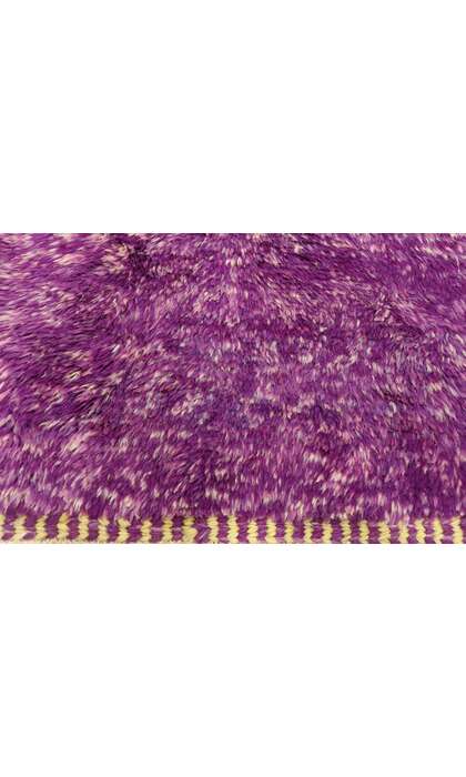 7 x 10 Purple Beni Mrirt Moroccan Rug 21049