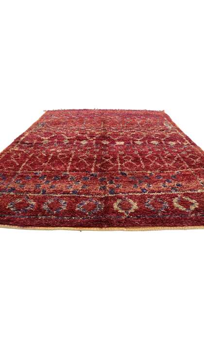 7 x 10 Vintage Moroccan Rug 21051