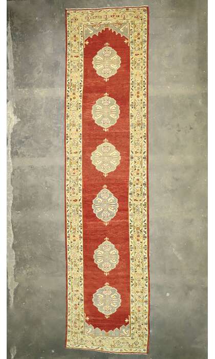 5 x 20 Vintage Oushak Rug 50601