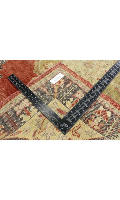 4 x 11 Vintage Oushak Rug 51660