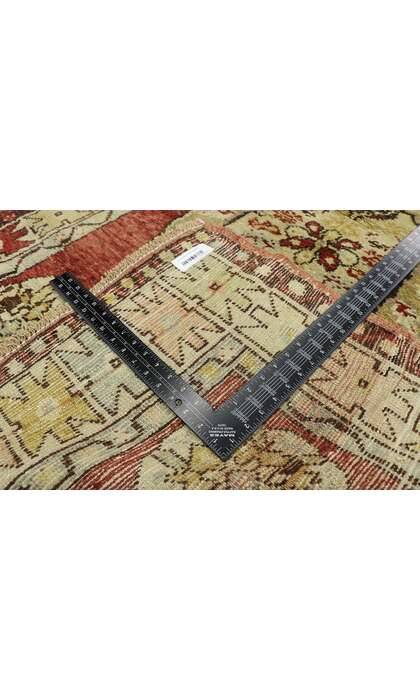 4 x 10 Vintage Oushak Rug 52121