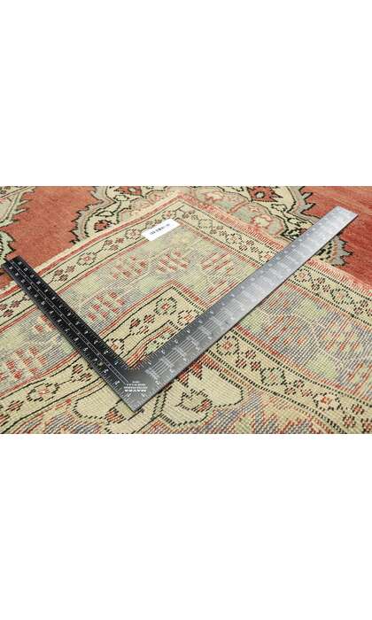 5 x 19 Vintage Turkish Oushak Rug 52170