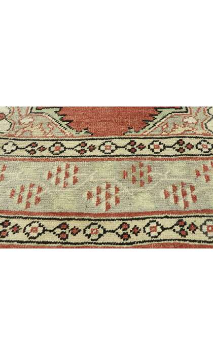5 x 19 Vintage Turkish Oushak Rug 52170