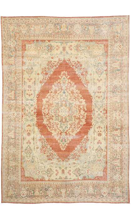 10 x 15 Vintage Mahal Rug 52783