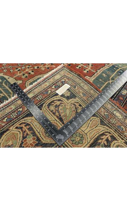 9 x 12 Late 19th Century Antique Persian Farahan Rug 76783