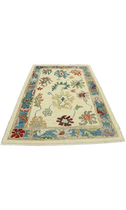 3 x 5 New Contemporary Oushak Rug 80561