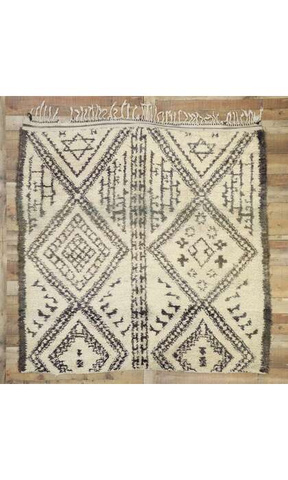 7 x 7 Vintage Beni MGuild Moroccan Rug 20978