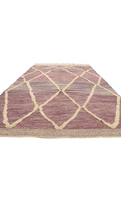 7 x 11 Authentic Moroccan High-Low Rug 21059
