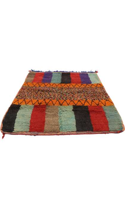 4 x 5 Vintage Moroccan Rug 21066