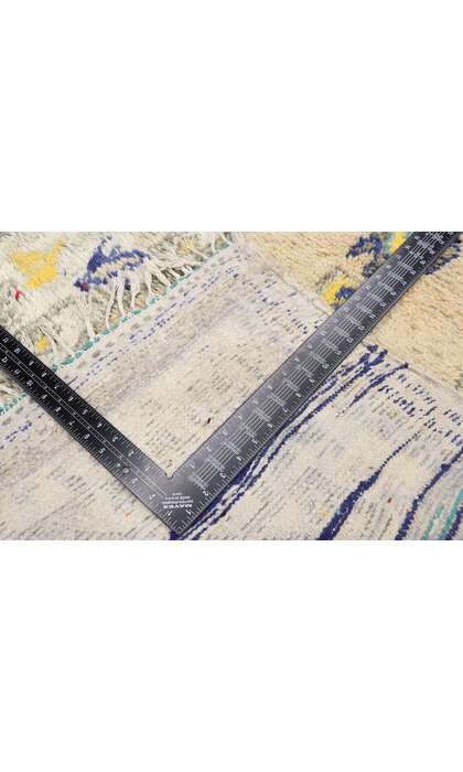 4 x 6 Vintage Moroccan Azilal Rug 21069 backside