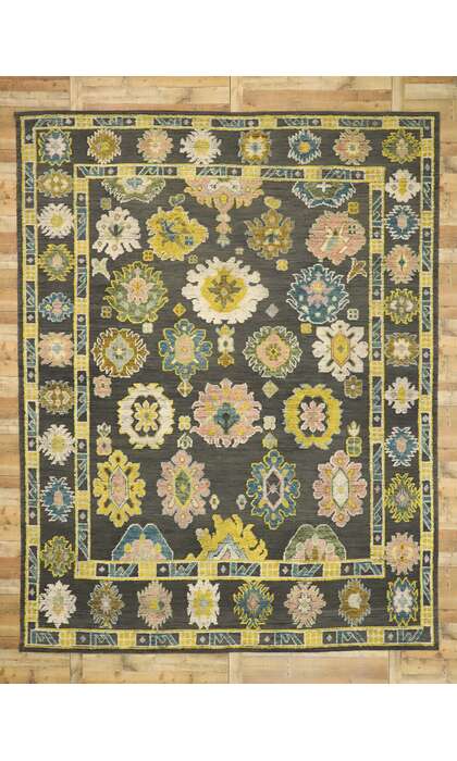 11 x 14 Oushak High-Low Rug 30517