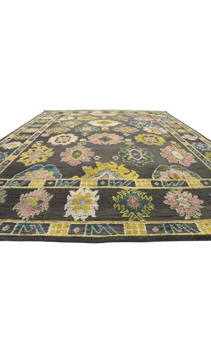 11 x 14 Oushak High-Low Rug 30517