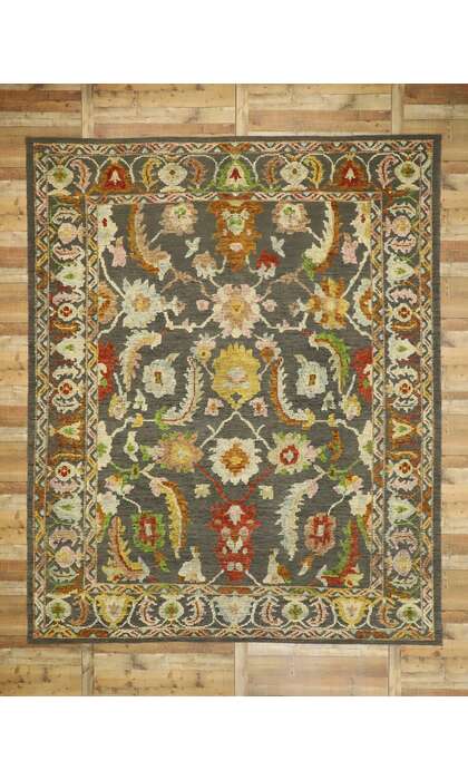 11 x 13 Oushak High-Low Rug 30518