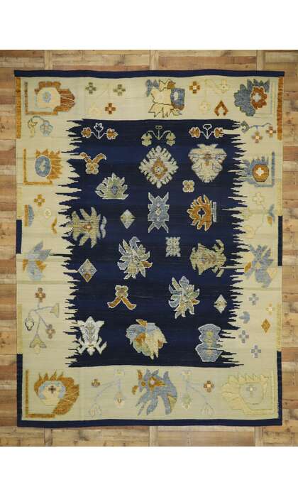 10 x 13 Oushak High-Low Rug 30520