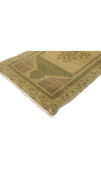 2 x 3 Vintage Turkish Yastik Rug 50974