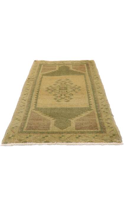 2 x 3 Vintage Turkish Yastik Rug 50974