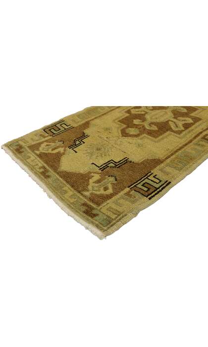 2 x 3 Vintage Turkish Yastik Rug 50982