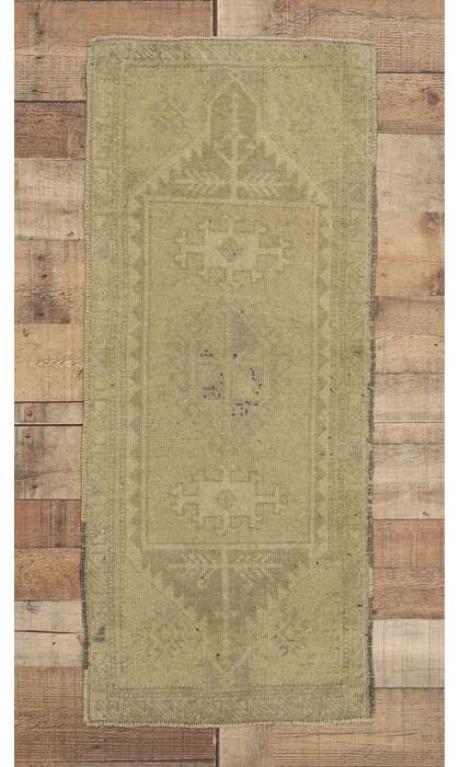 2 x 4 Vintage Turkish Yastik Rug 51243