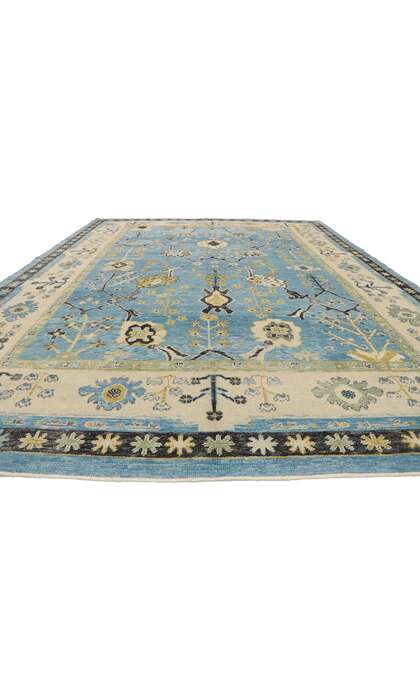 10 x 14 Colorful Oushak Rug 52785