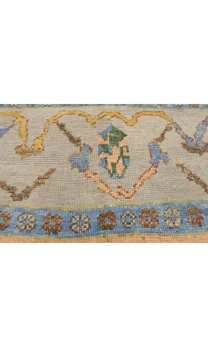 9 x 14 Colorful Oushak Rug 52786