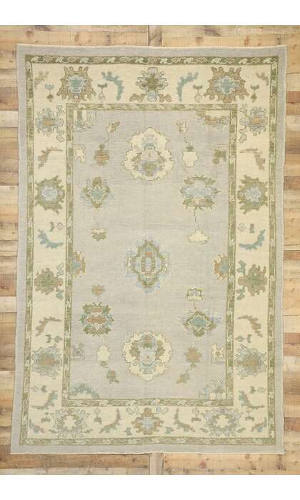6 x 10 Turkish Oushak Rug 52796