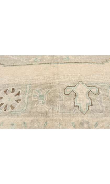 6 x 10 Vintage Muted Oushak Rug 52808