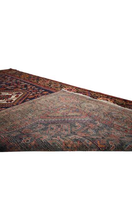 5 x 10 Vintage Hamadan Rug 76023