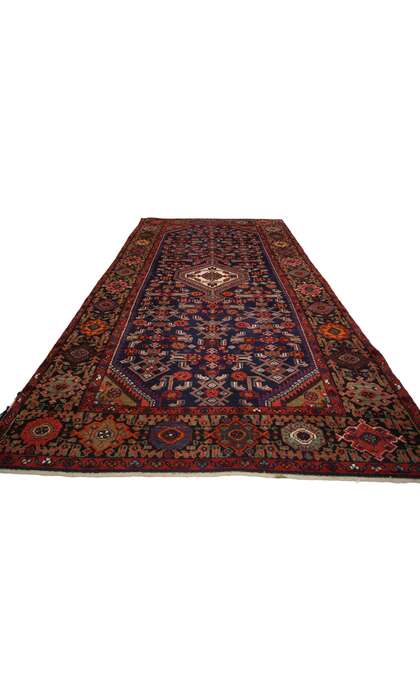 5 x 10 Vintage Hamadan Rug 76023
