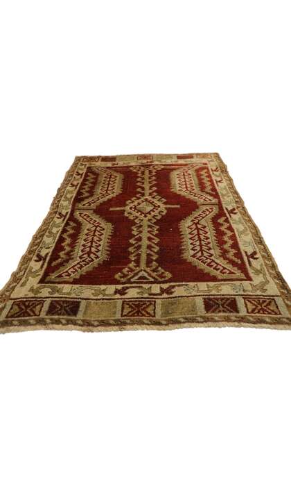 2 x 3 Vintage Turkish Yastik Rug 50205