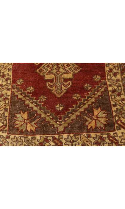 2 x 3 Vintage Turkish Yastik Rug 50779
