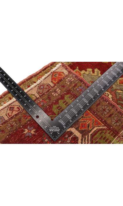 2 x 3 Vintage Turkish Yazdak Rug 50783 backside