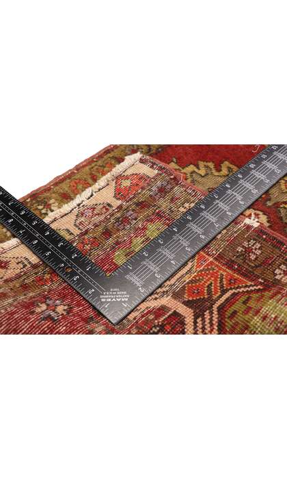 2 x 3 Vintage Turkish Yastik Rug 50790