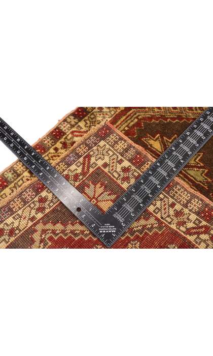 2 x 3 Vintage Turkish Yastik Rug 50791