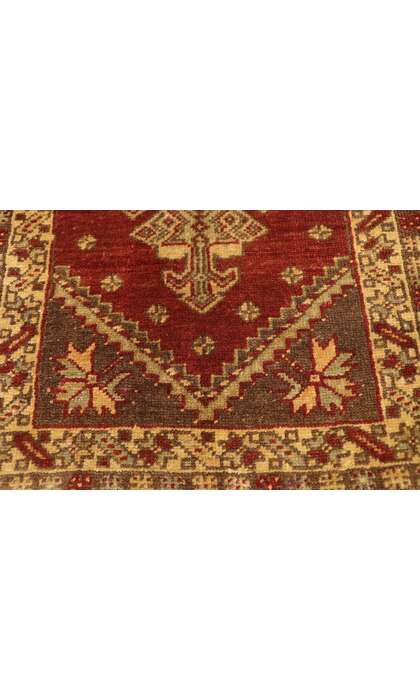 2 x 3 Vintage Turkish Yastik Rug 50791