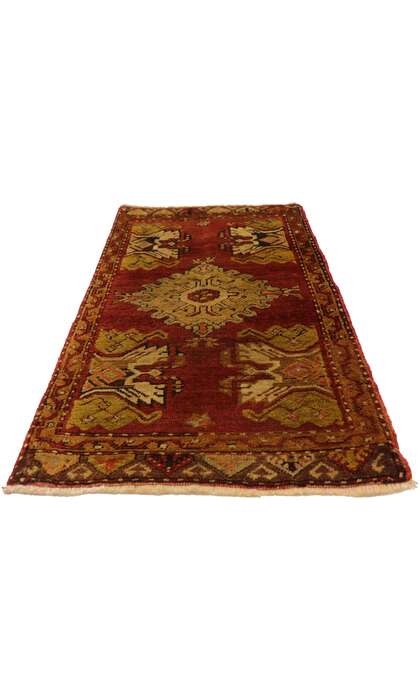 2 x 3 Vintage Turkish Yastik Rug 50792