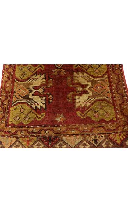 2 x 3 Vintage Turkish Yastik Rug 50792