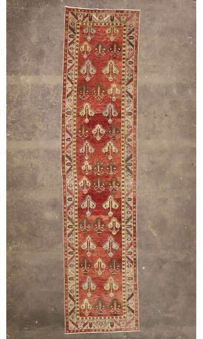 5 x 20 Vintage Oushak Rug 50915