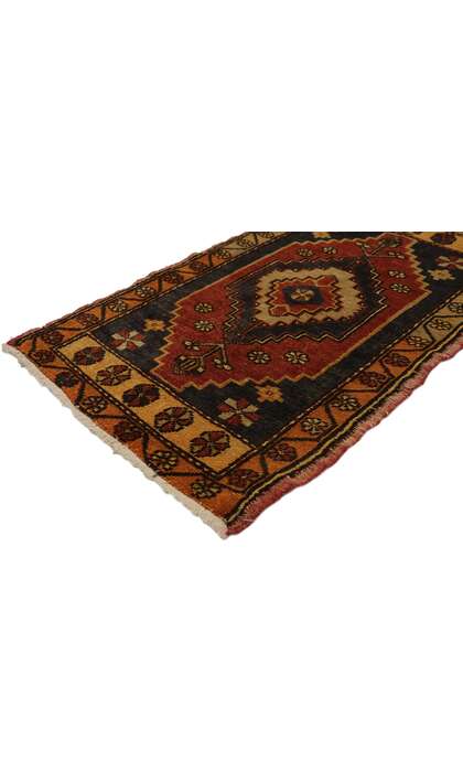 2 x 3 Vintage Turkish Yastik Rug 50935