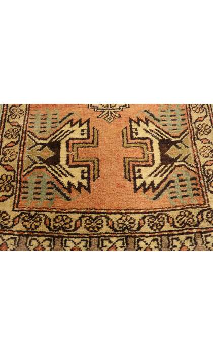 2 x 3 Vintage Turkish Yastik Rug 50940