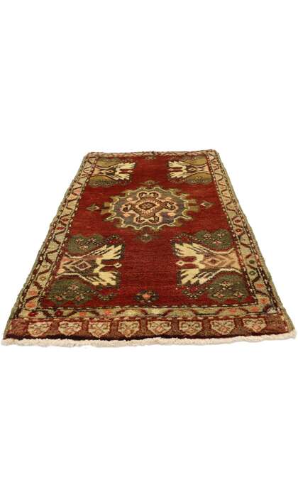 2 x 3 Vintage Turkish Yastik Rug 50943