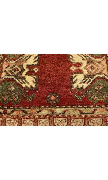 2 x 3 Vintage Turkish Yastik Rug 50943