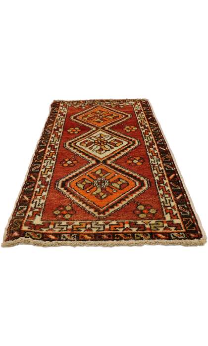 2 x 3 Vintage Turkish Yastik Rug 50951