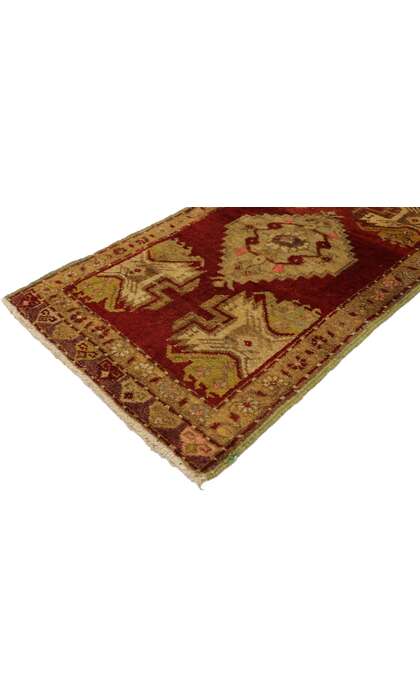 2 x 3 Vintage Turkish Yastik Rug 50955