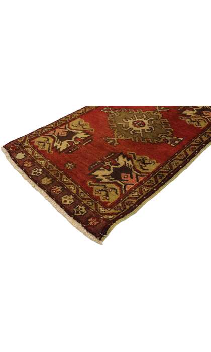 2 x 3 Vintage Turkish Yastik Rug 50956