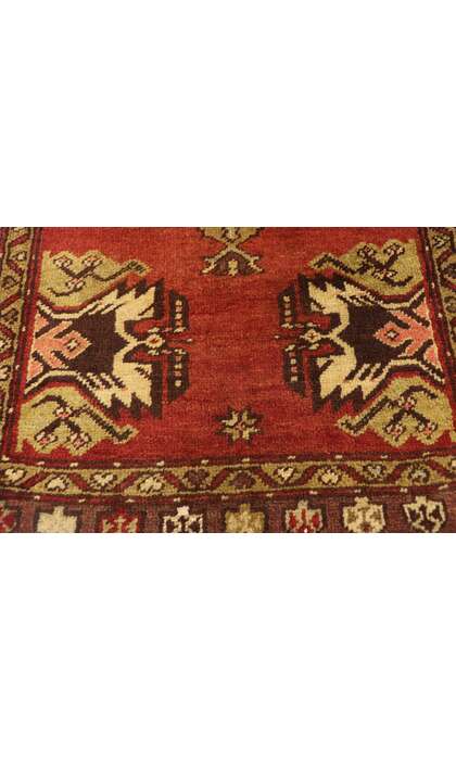 2 x 3 Vintage Turkish Yastik Rug 50956